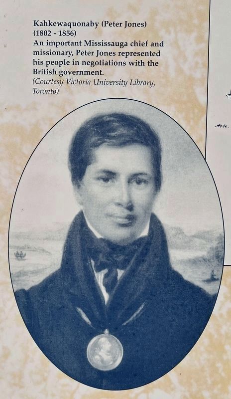 The Treaty Period (1801-1847) marker detail image. Click for full size.