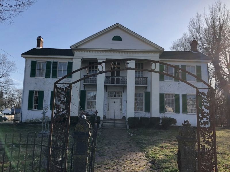 Judge Joseph Crockett House (front view) image. Click for full size.
