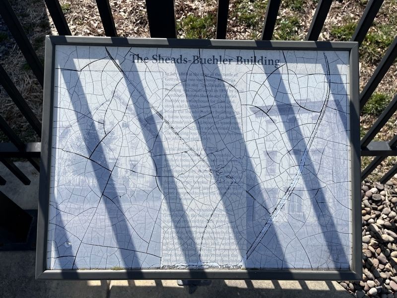 The Sheads-Buehler Building Marker image. Click for full size.
