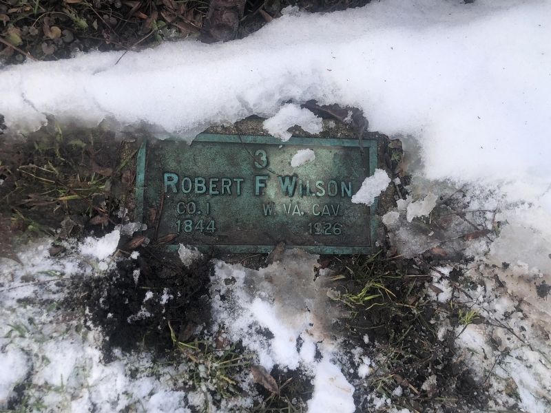 Robert F. Wilson grave marker image. Click for full size.