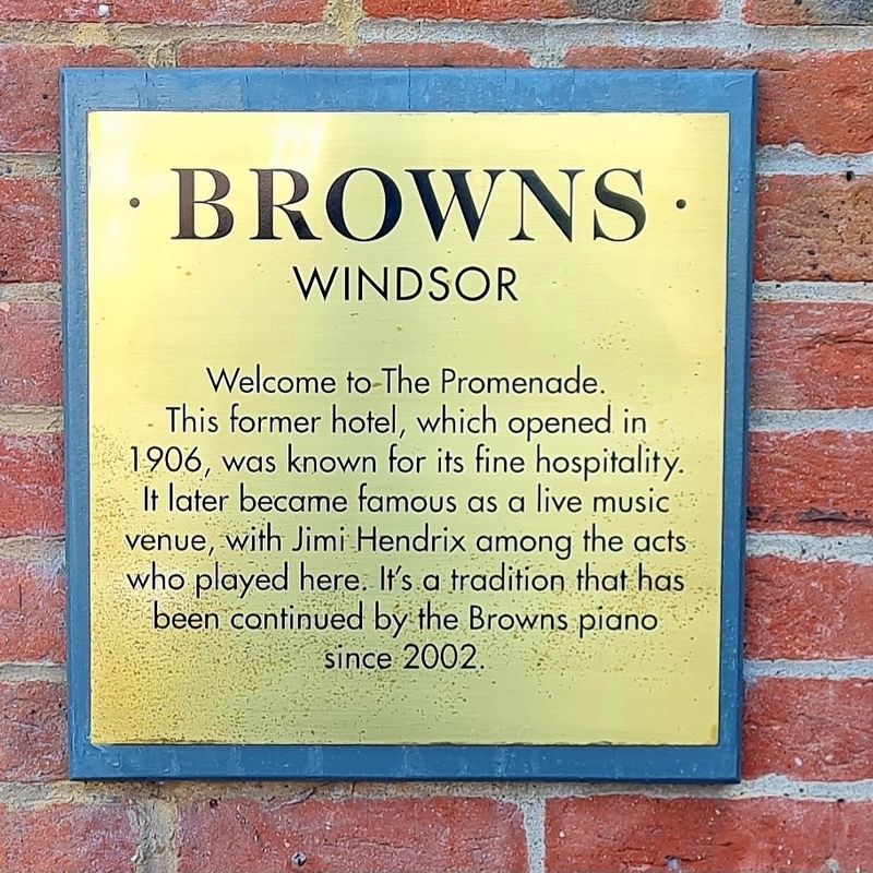 Browns Marker. Click for full size. Browns Marker image. Click for full size.