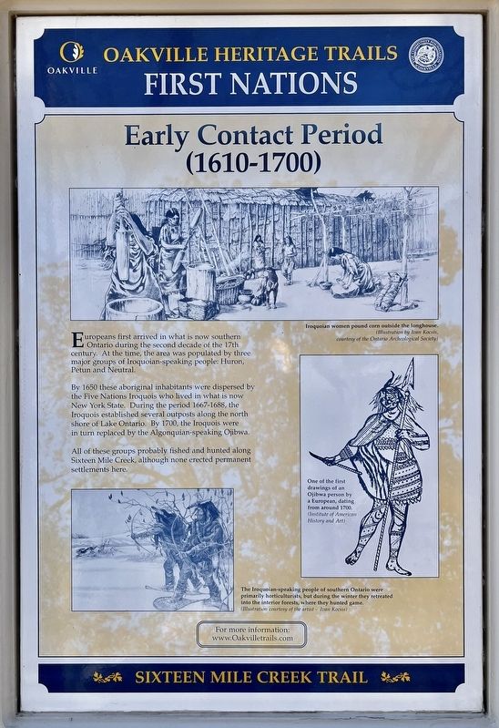 Early Contact Period Marker image. Click for full size.