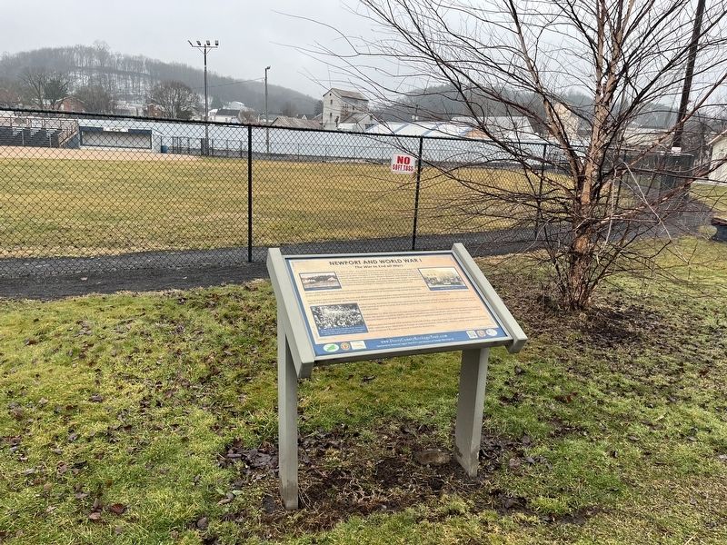 Newport and World War I Marker image. Click for full size.