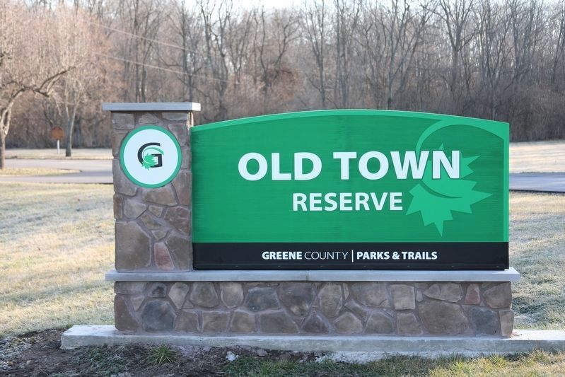 New Old Town Reserve sign image. Click for full size.
