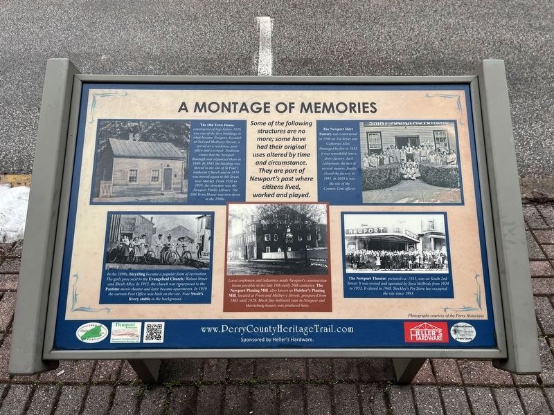 A Montage of Memories Marker image. Click for full size.