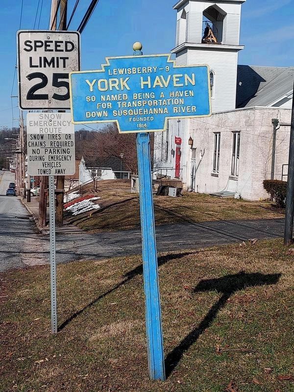 York Haven Marker. Click for full size. York Haven Marker image. Click for full size.