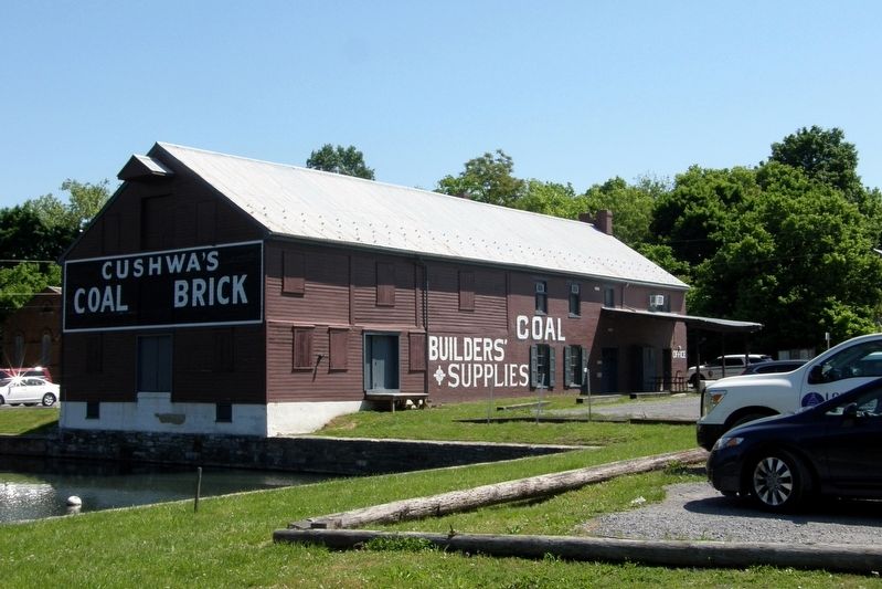 The former Cushwa Coal & Brick Warehouse is the National Park Visitor Center image. Click for full size.
