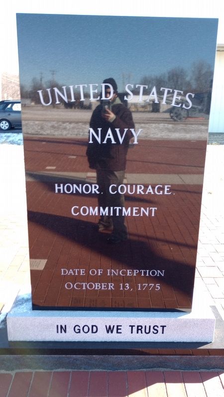 United States Navy Marker, Side Two image. Click for full size.