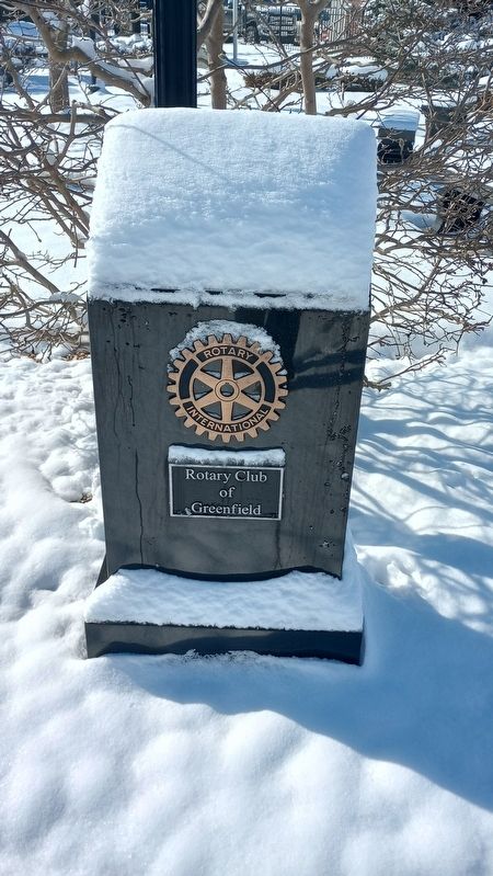 Rotary International Veterans Memorial image. Click for full size.