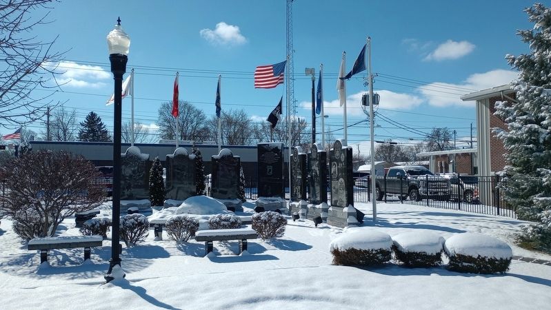 Hancock County Veterans Memorial image. Click for full size.