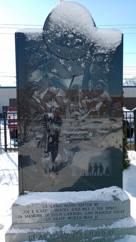 Hancock County Veterans Memorial image. Click for full size.