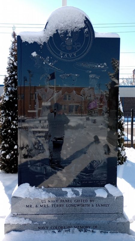 Hancock County Veterans Memorial image. Click for full size.