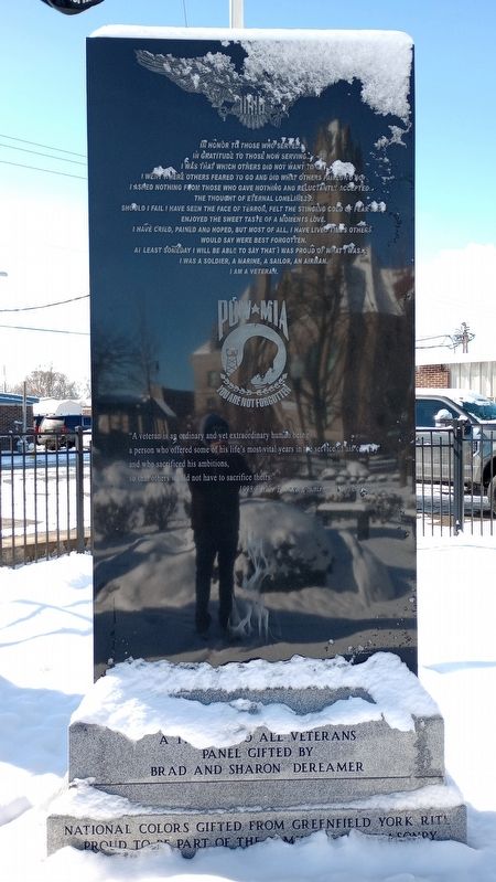 Hancock County Veterans Memorial image. Click for full size.