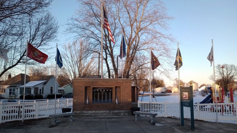 Wilkinson Veterans Memorial image. Click for full size.