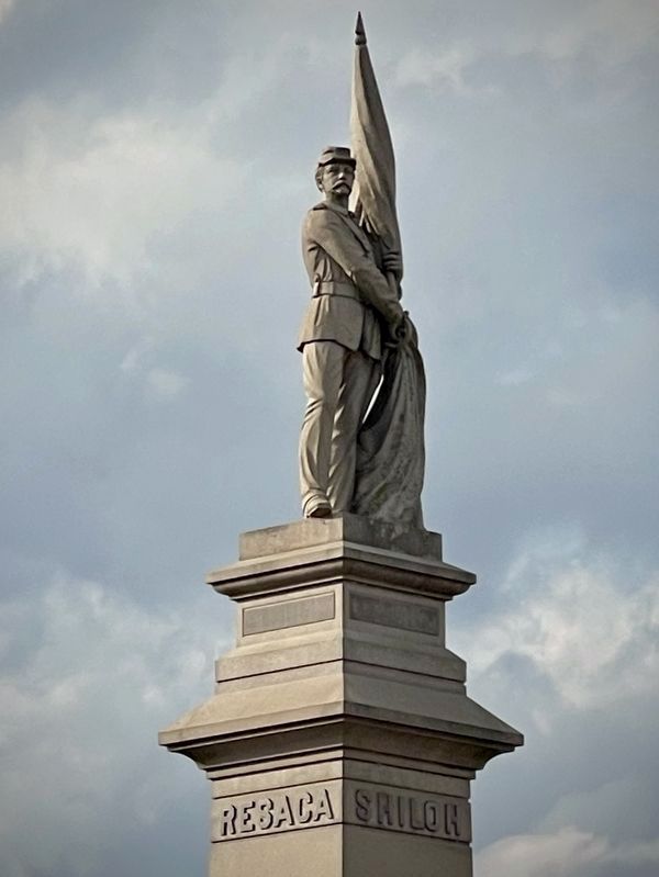 Seneca County Civil War Monument. Click for full size. Seneca County Civil War Monument image. Click for full size.