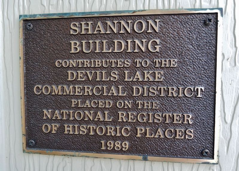 Shannon Building Marker. Click for full size. Shannon Building Marker image. Click for full size.