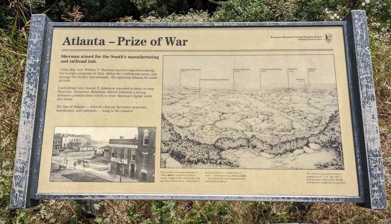 Atlanta - Prize of War Marker image. Click for full size.
