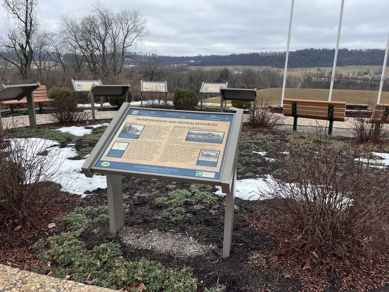 Transportation and Natural Resources Marker. Click for full size. Transportation and Natural Resources Marker image. Click for full size.