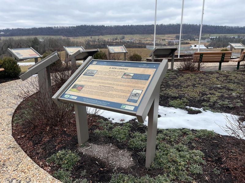 A New Century Marker. Click for full size. A New Century Marker image. Click for full size.