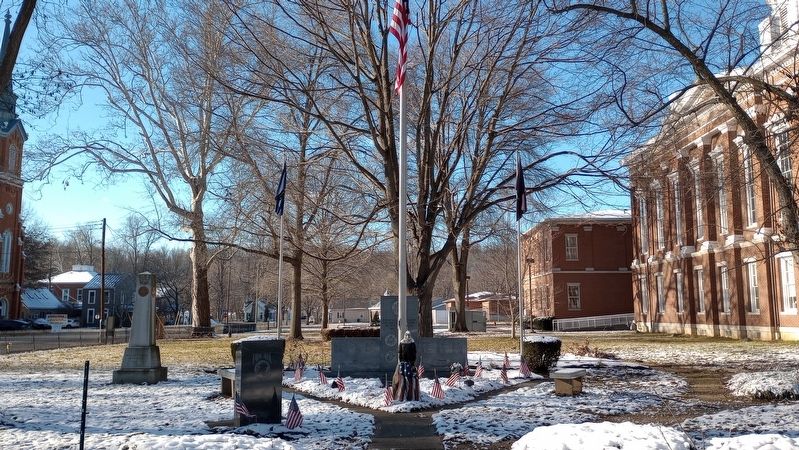 Vevay Veterans Memorial. Click for full size. Vevay Veterans Memorial image. Click for full size.