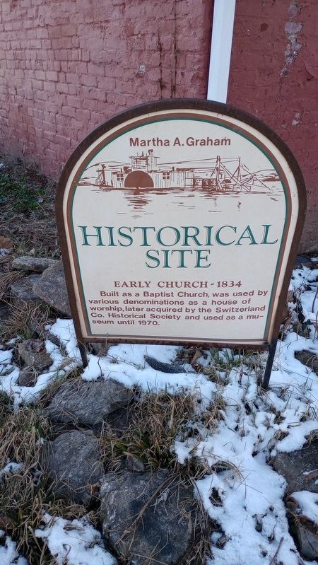 Early Church - 1834 Marker. Click for full size. Early Church - 1834 Marker image. Click for full size.