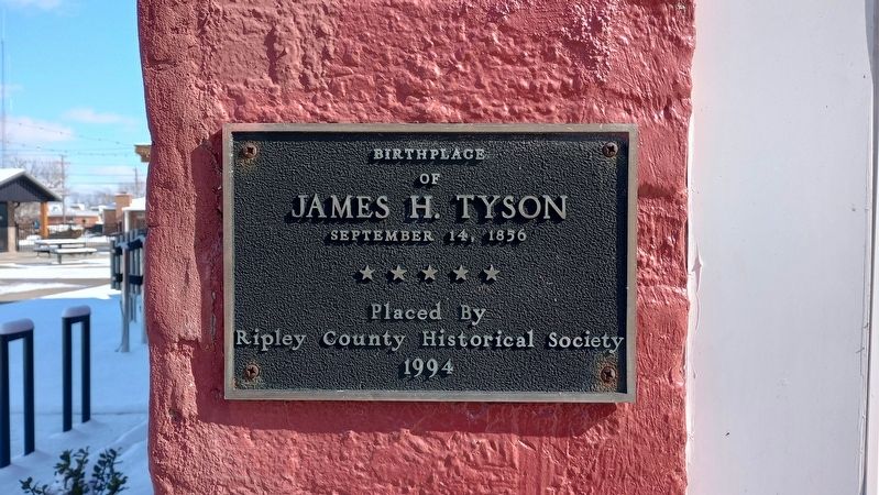 Birthplace of James H. Tyson Marker image. Click for full size.