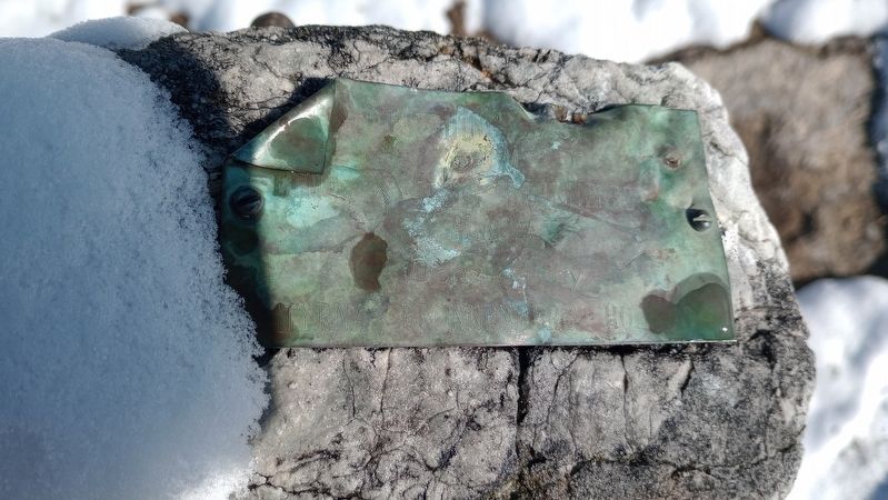 Hitching Post Marker. Click for full size. Hitching Post Marker image. Click for full size.