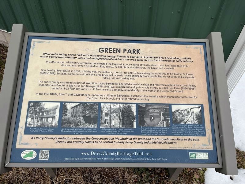 Green Park Marker image. Click for full size.