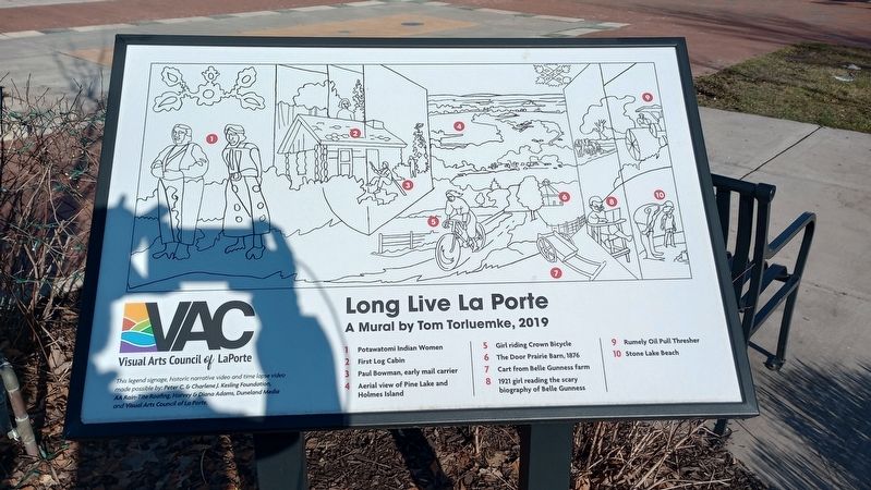 Long Live La Porte Marker image. Click for full size.