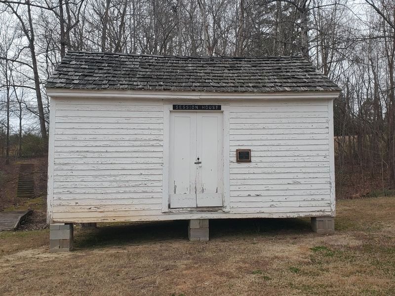 Olney Presbyterian Church Session House (church planted by Bethel Presbyterian in 1793) image. Click for full size.