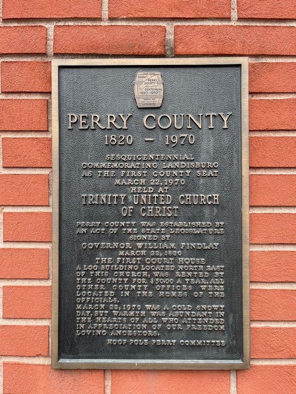 Perry County Marker image. Click for full size.