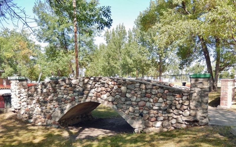 Roosevelt Park WPA Footbridge image. Click for full size.