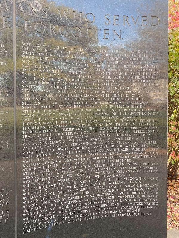 A Reflection of Hope Memorial, Panel 5 image. Click for full size.