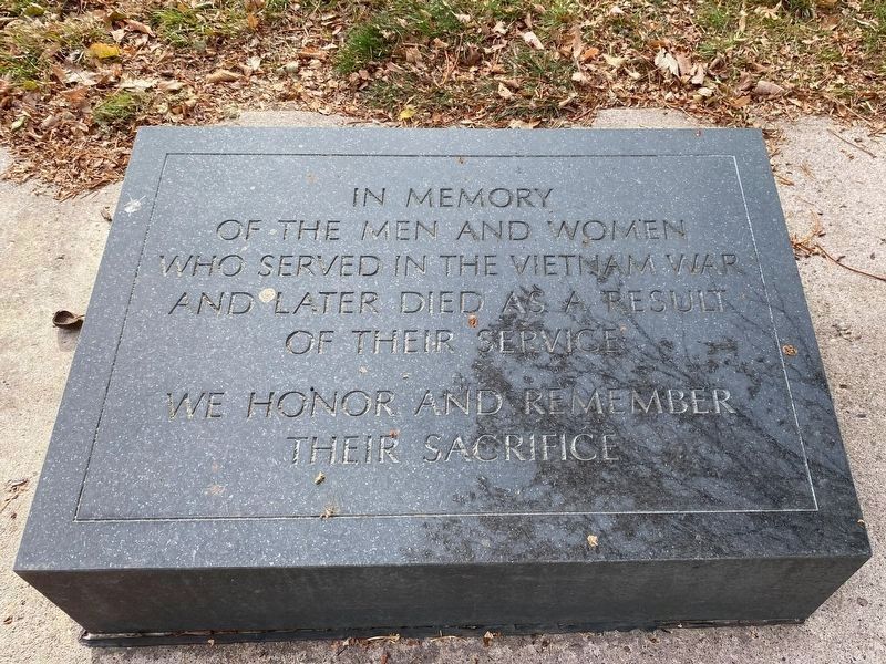 Vietnam Memorial Marker image. Click for full size.