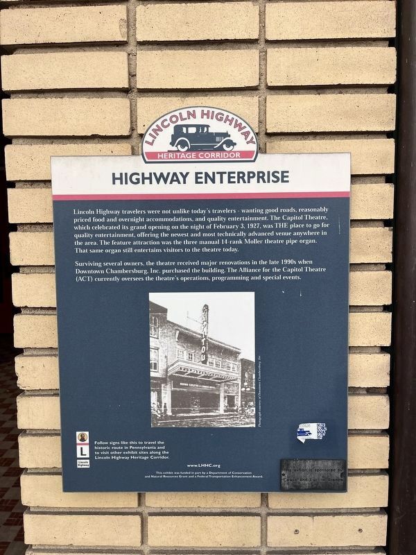 Highway Enterprise Marker image. Click for full size.