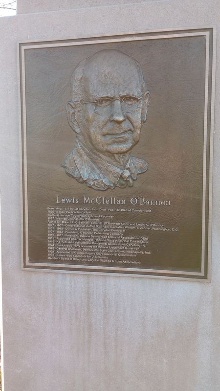 Lewis McClellan O'Bannon Marker image. Click for full size.