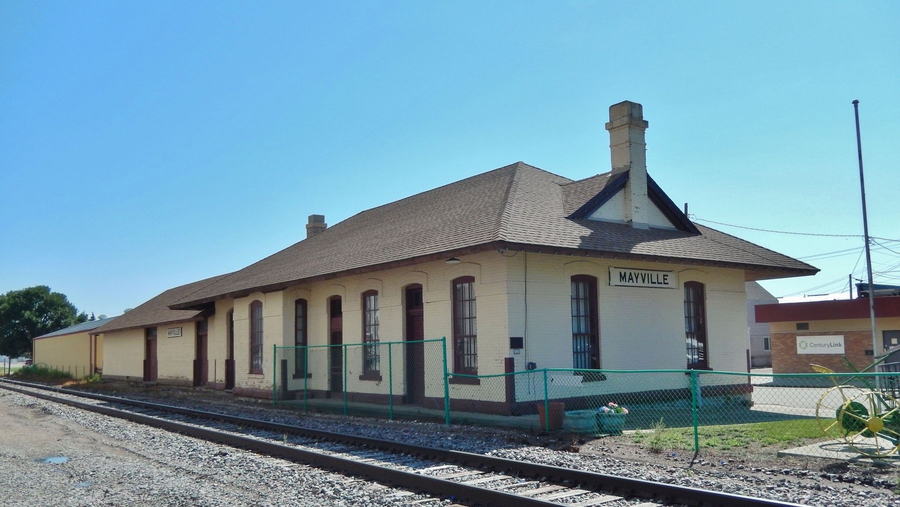 Great Northern Railway Depot (<i>northeast elevation</i>) image. Click for full size.