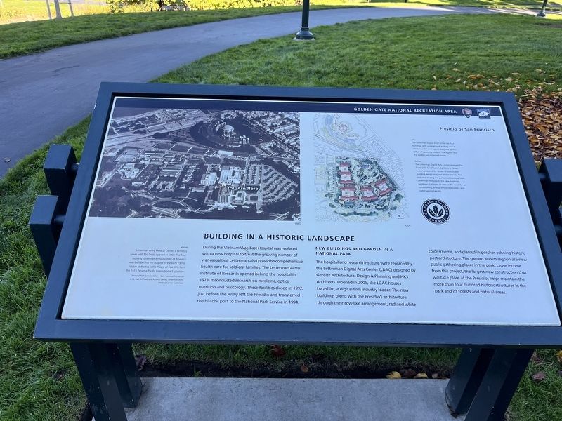 Building a Historic Landscape Marker image. Click for full size.