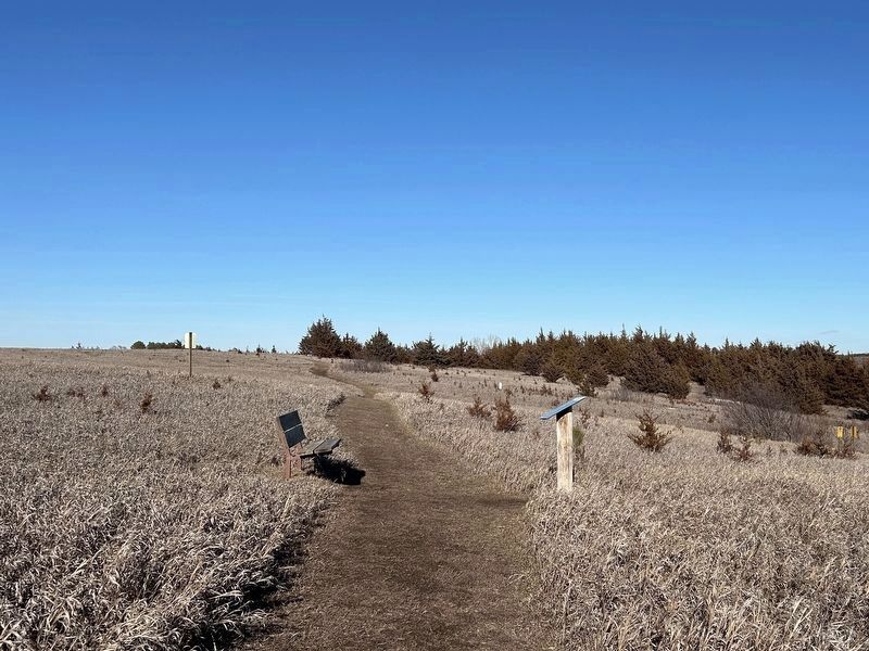 Dam and Spillway Marker, from the south. Click for full size. Dam and Spillway Marker, from the south image. Click for full size.