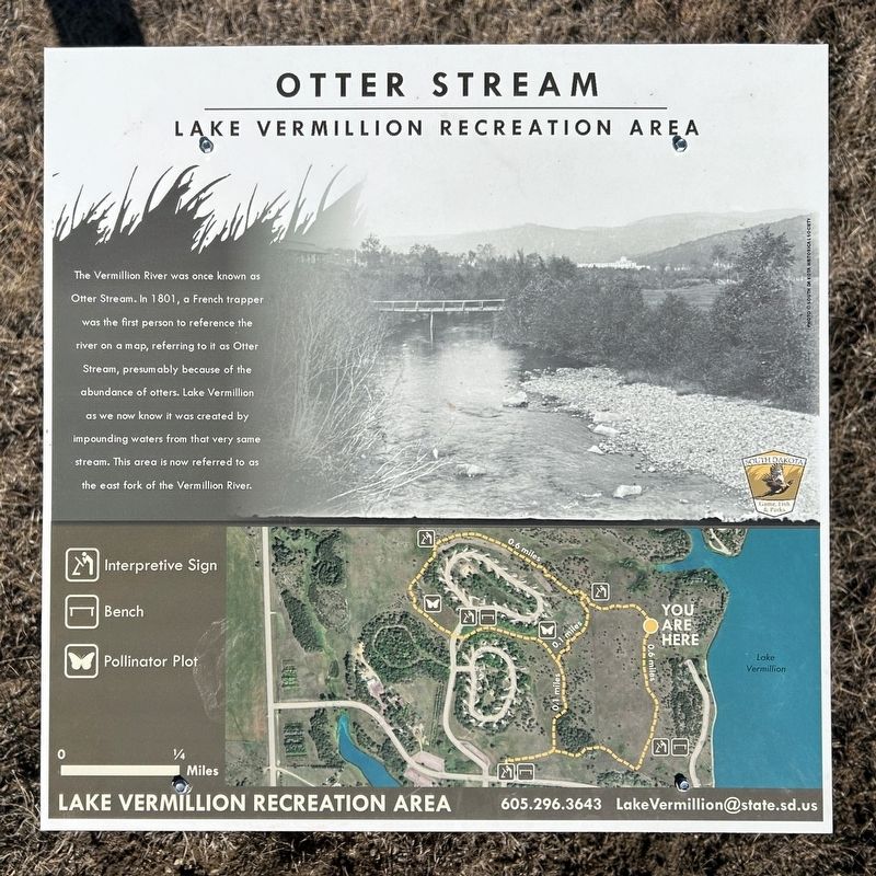 Otter Stream Marker image. Click for full size.