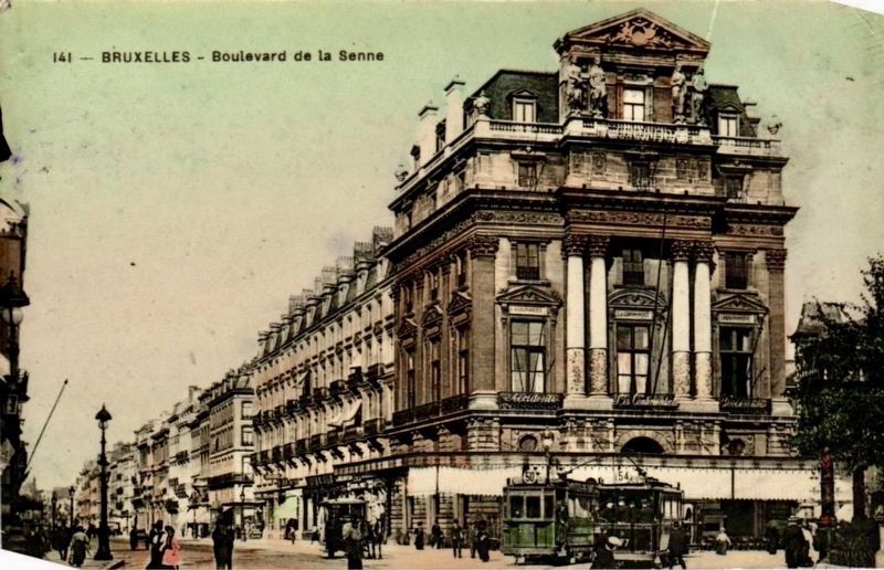 Boulevard de la Senne - now Boulevard Emile Jacqmain image. Click for full size.
