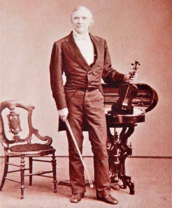 Marker detail: Ole Bull. Click for full size. Marker detail: Ole Bull image. Click for full size.