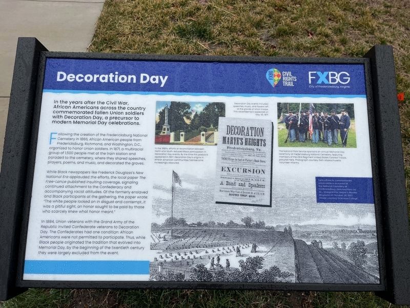 Decoration Day Marker image. Click for full size.