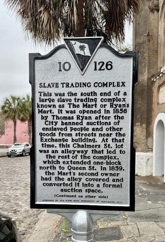 Slave Trading Complex Marker image. Click for full size.