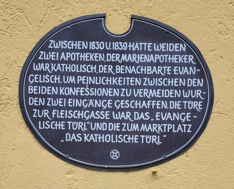 Zwei Türen / Two Doors Marker. Click for full size. Zwei Türen / Two Doors Marker image. Click for full size.