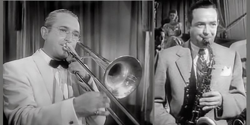 Tommy and Jimmy Dorsey image. Click for full size.