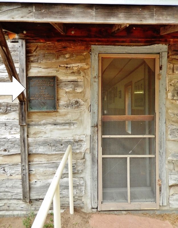 This Cabin Built in 1867 Marker image. Click for full size.