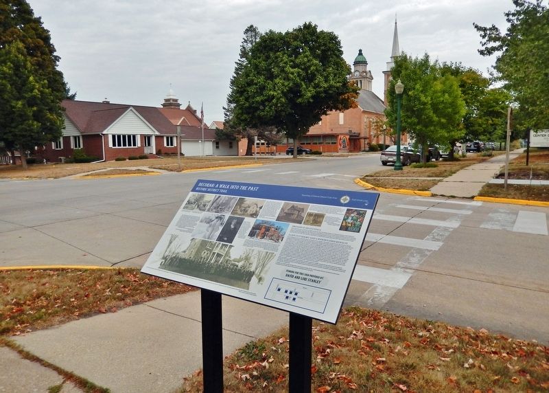 Decorah: A Walk into the Past Marker image. Click for full size.