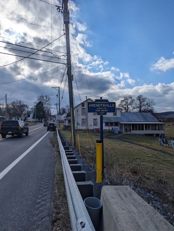 Arendtsville Marker image. Click for full size.