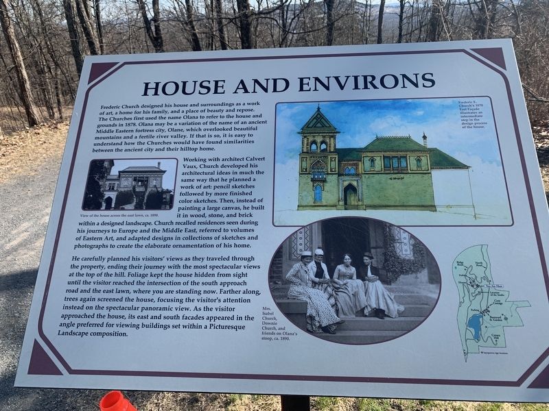 House and Environs Marker image. Click for full size.
